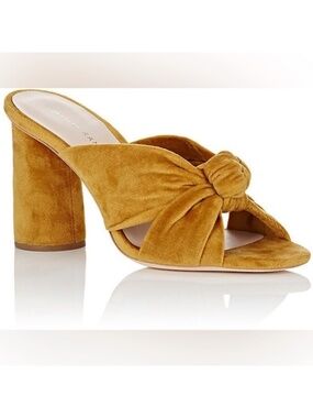 Loeffler Randall Suede Slides Sz 7